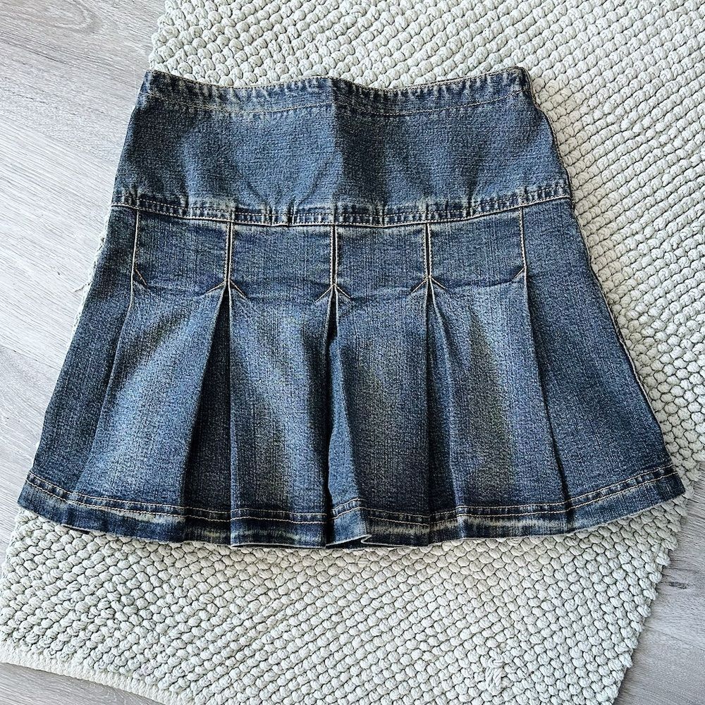 Y2K Denim LOLO Skirt